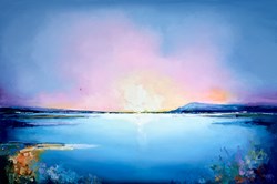 Inviting Sea by Anna Gammans - Original Painting on Stretched Canvas sized 36x24 inches. Available from Whitewall Galleries